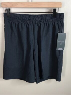 VRST Men’s Dark Navy Athletic Shorts Sz Small